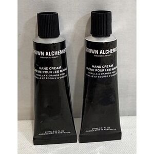 2x Grown Alchemist Restorative Hand Cream Vanilla & Orange Peel 0.34 Oz Each